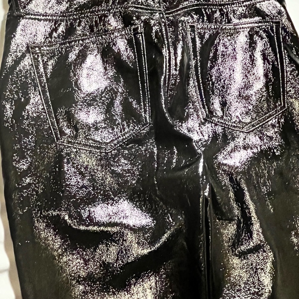 GAP Women's Shiny Black Boot Cut Jeans - Picture 4 of 8